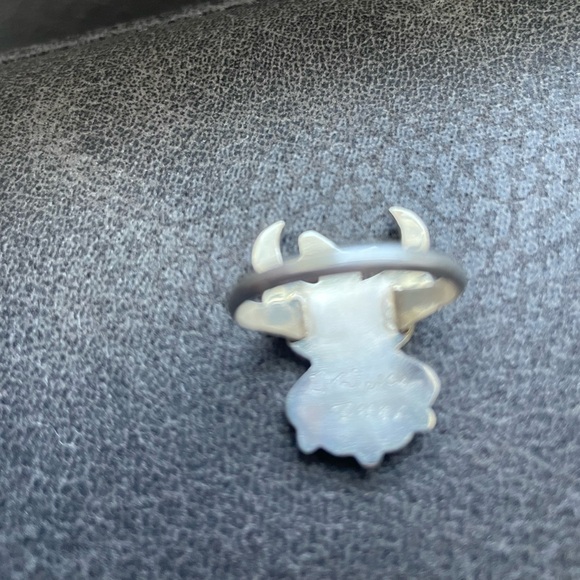 Turquoise Inlay Ring - Picture 2 of 2